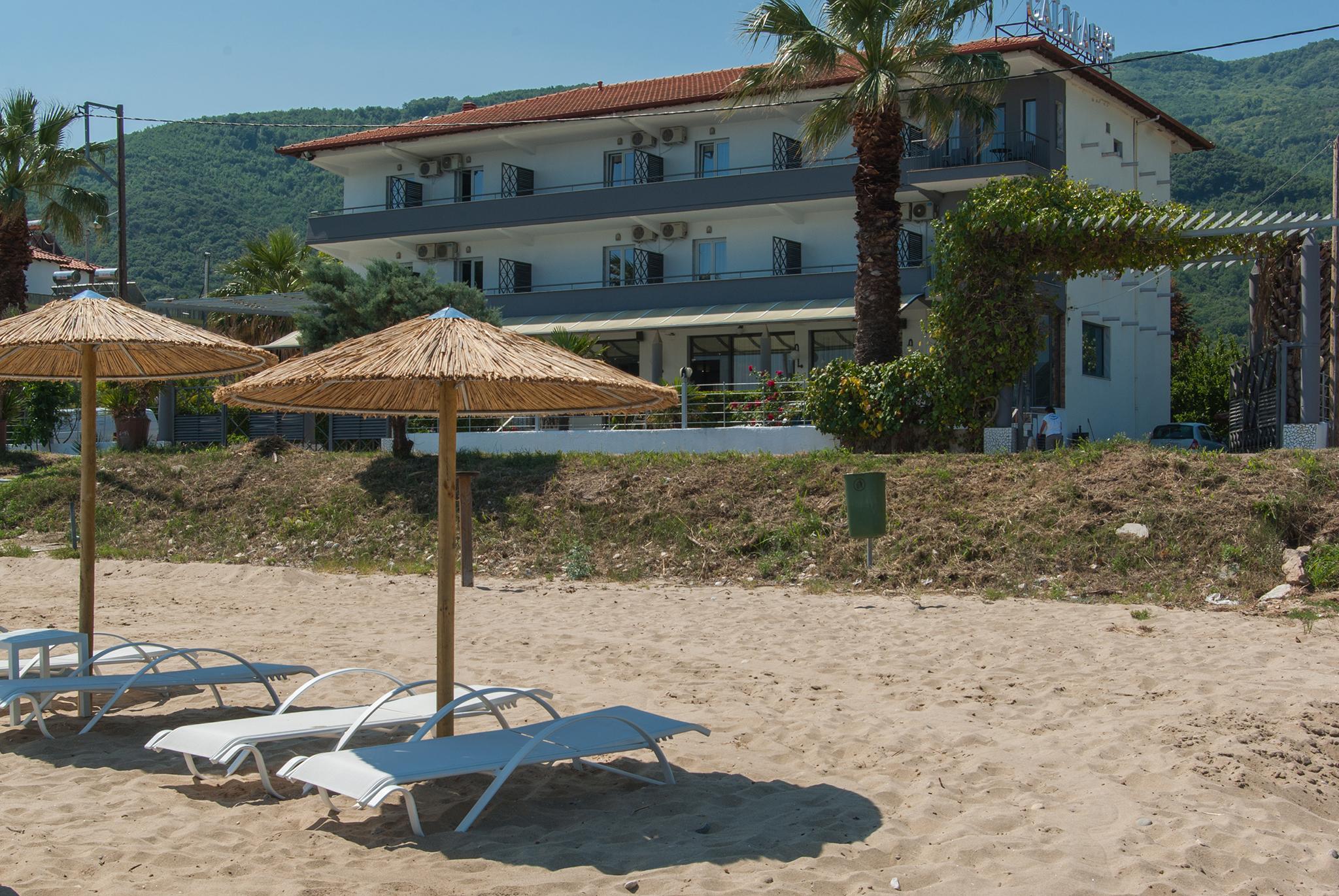 Calma Beach Hotel ستافروس المظهر الخارجي الصورة